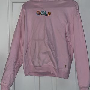 Golf wang by Tyler the creator pink hoodie